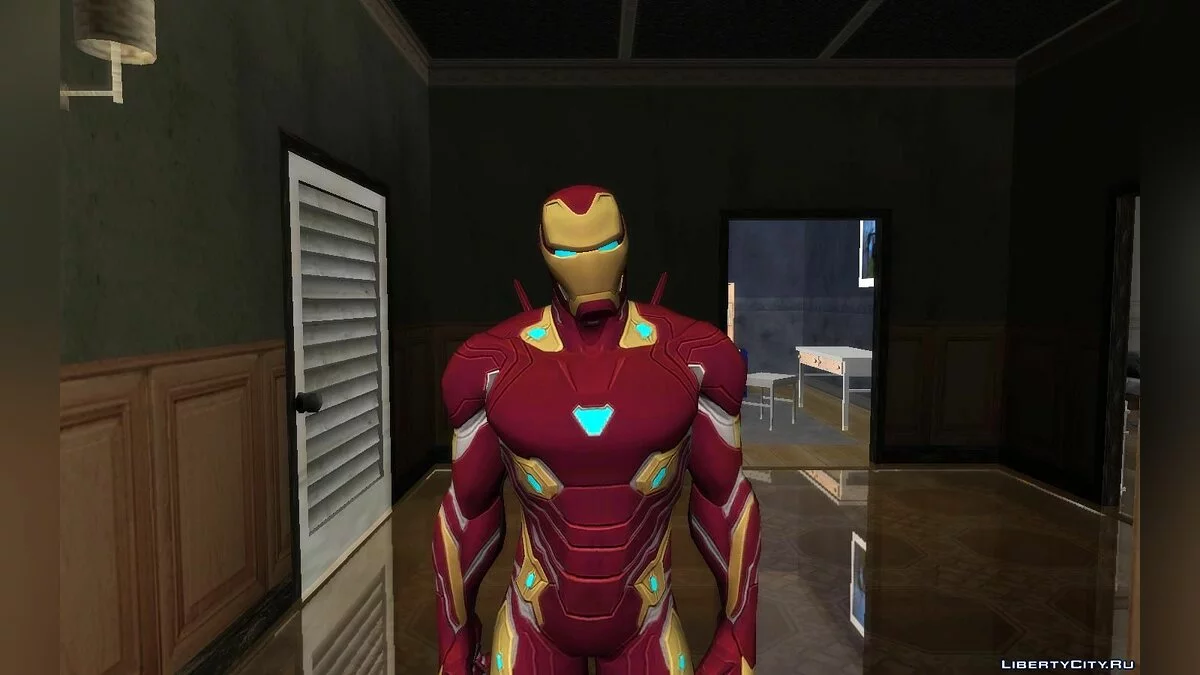 Железный Человек (Mark 50) из Avengers: Infinity War / GTA San Andreas