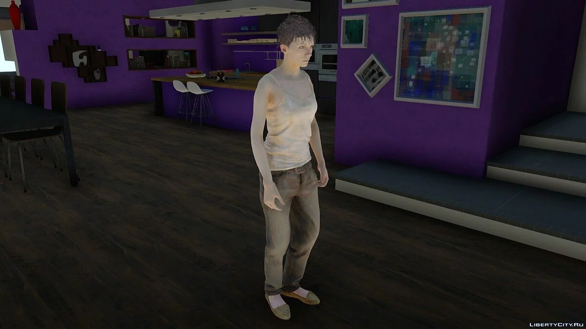 Zoe Baker de Resident Evil 7 / GTA San Andreas