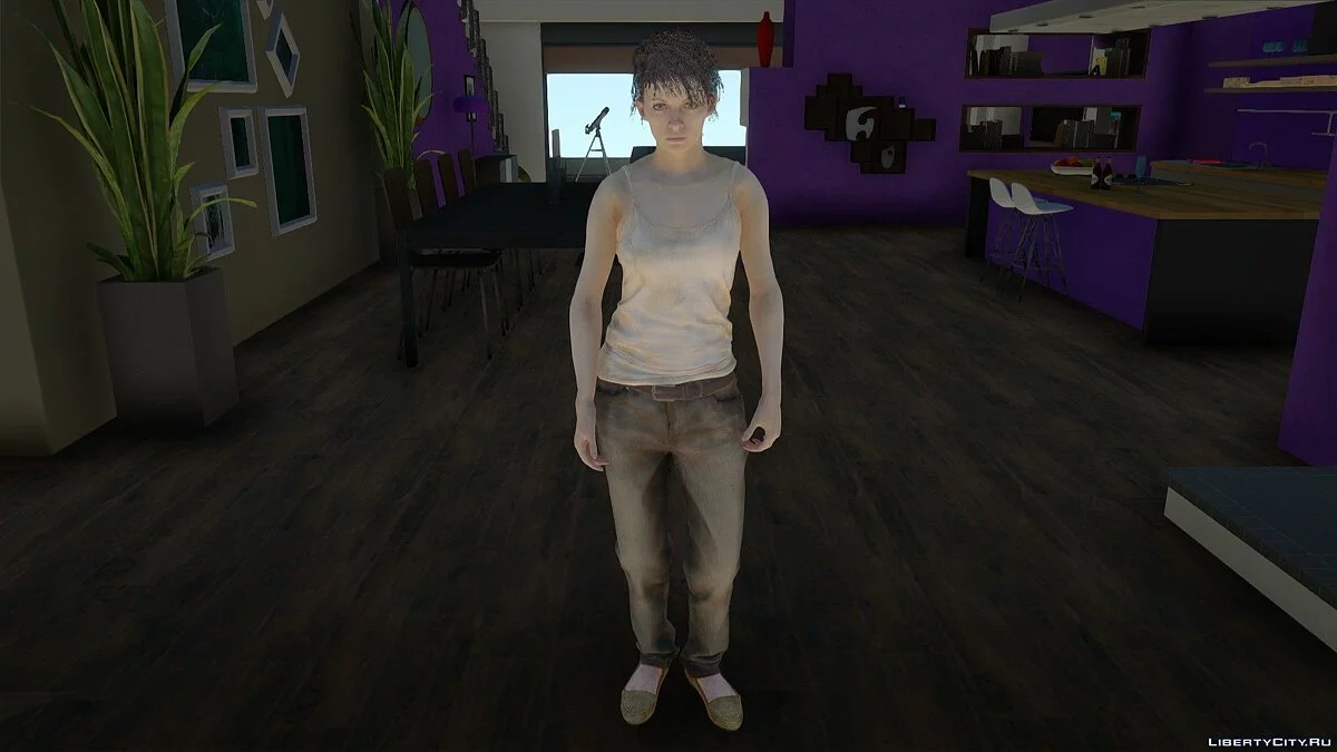 Zoe Baker de Resident Evil 7 / GTA San Andreas