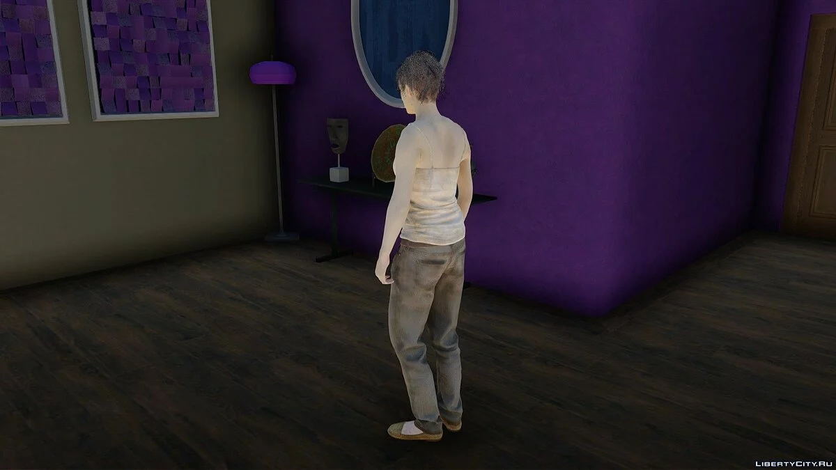 Zoe Baker de Resident Evil 7 / GTA San Andreas