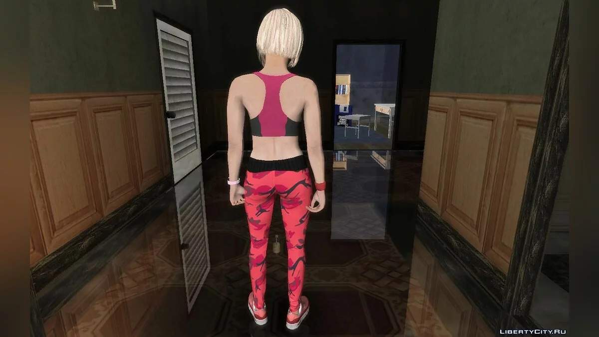 Агата Бейкер з GTA Online (У спортивному костюмі) / GTA San Andreas