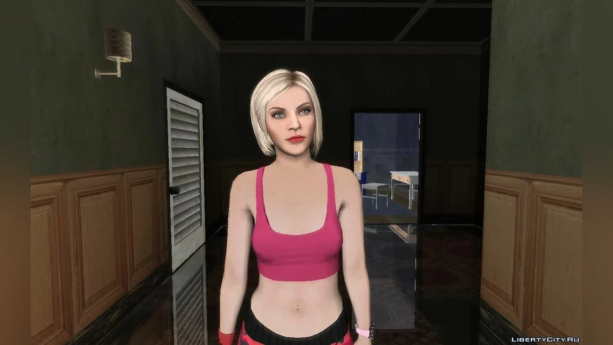 Агата Бейкер з GTA Online (У спортивному костюмі) / GTA San Andreas