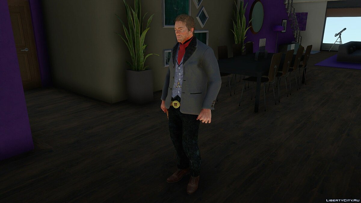 Files to replace arthur morgan.dff in GTA San Andreas (1 file)