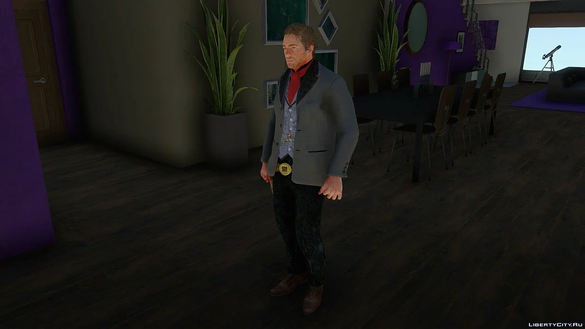 Arthur Morgan de Red Dead Redemption 2 / GTA San Andreas