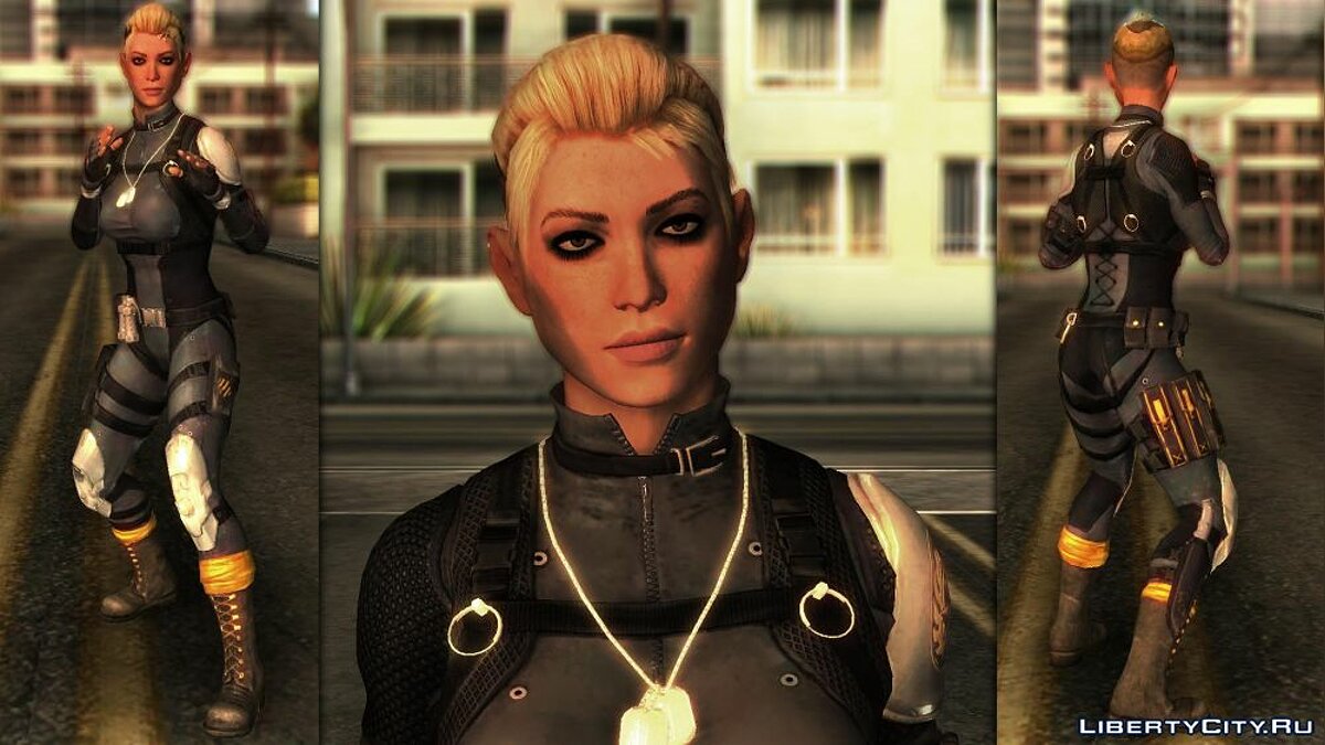 Download Cassie Cage [Mortal Kombat X] for GTA San Andreas