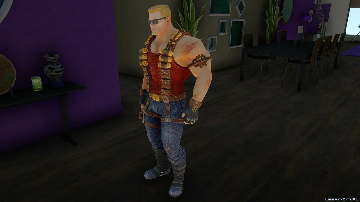 Дюк Нюкем з Bombshell / GTA San Andreas