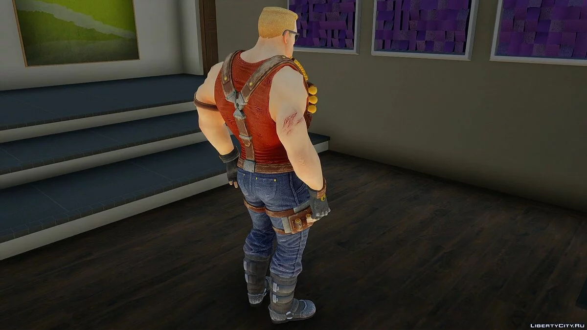 Дюк Нюкем з Bombshell / GTA San Andreas