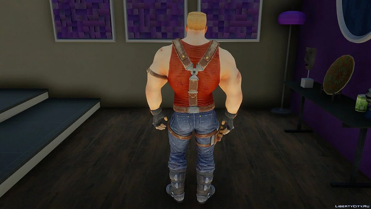 Дюк Нюкем з Bombshell / GTA San Andreas
