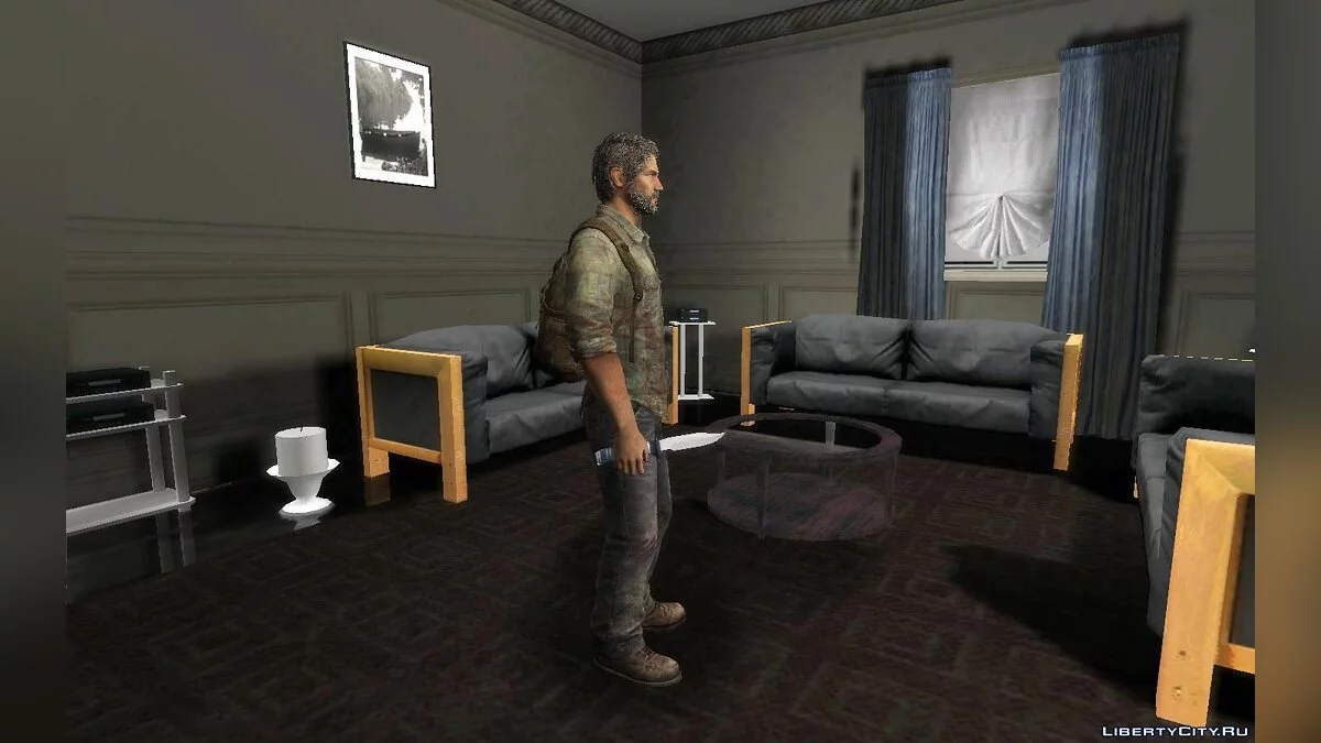 Джоэл из игры The Last of US / GTA San Andreas