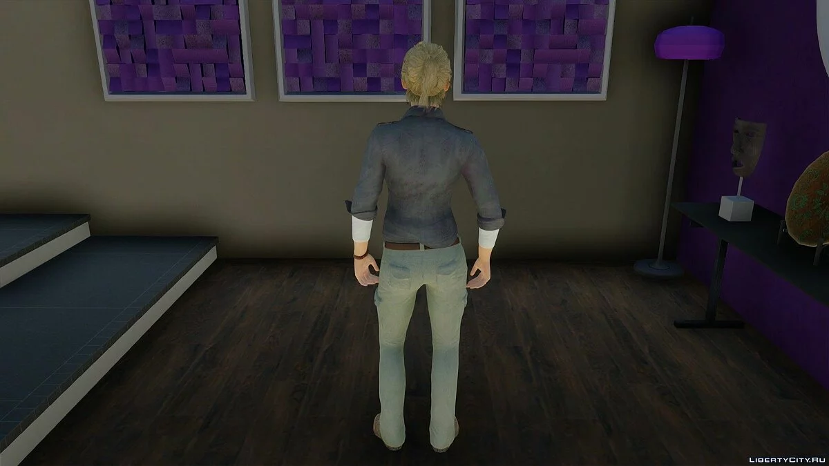 Elena Fisher from Uncharted 3: Drake’s Deception / GTA San Andreas