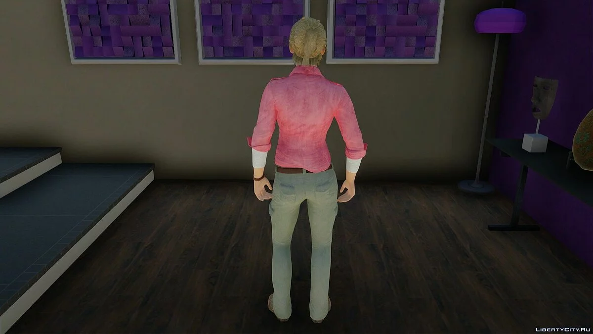 Elena Fisher from Uncharted 3: Drake’s Deception / GTA San Andreas