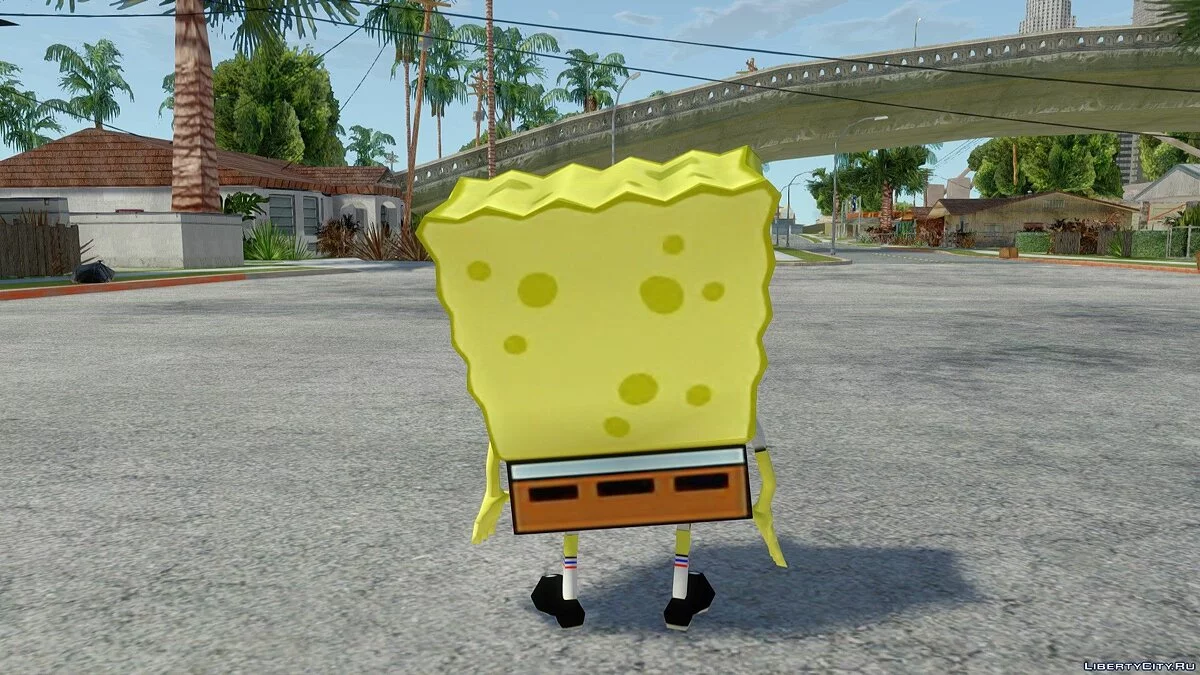 Губка Боб квадратні штани / GTA San Andreas