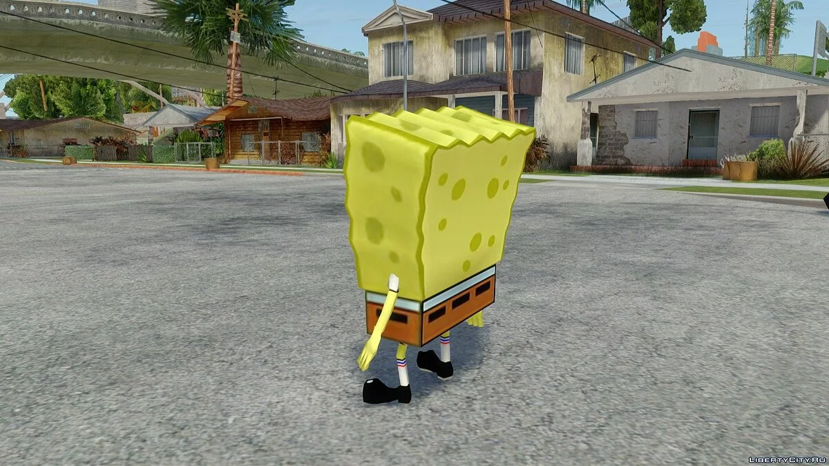 Губка Боб квадратні штани / GTA San Andreas