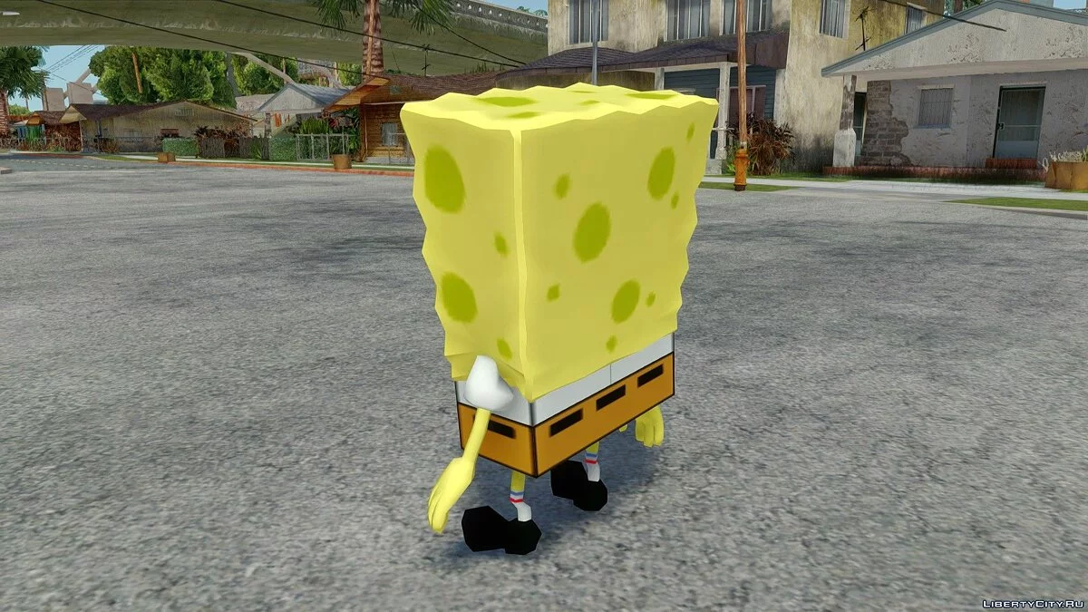 Губка Боб квадратні штани / GTA San Andreas