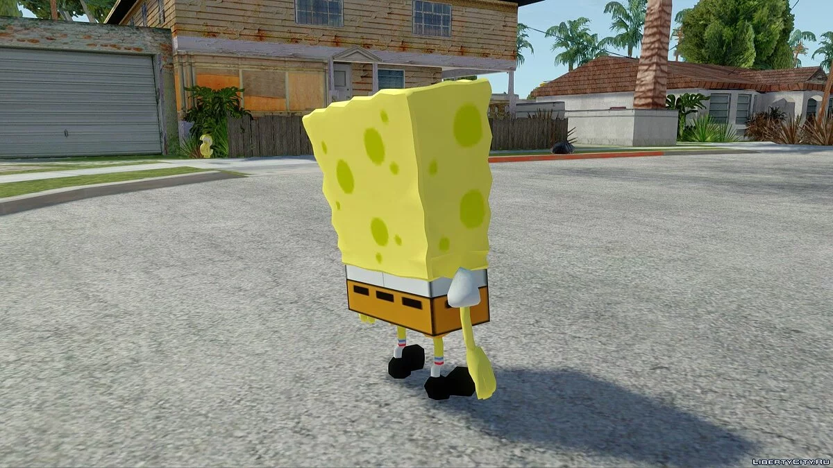 Губка Боб квадратні штани / GTA San Andreas