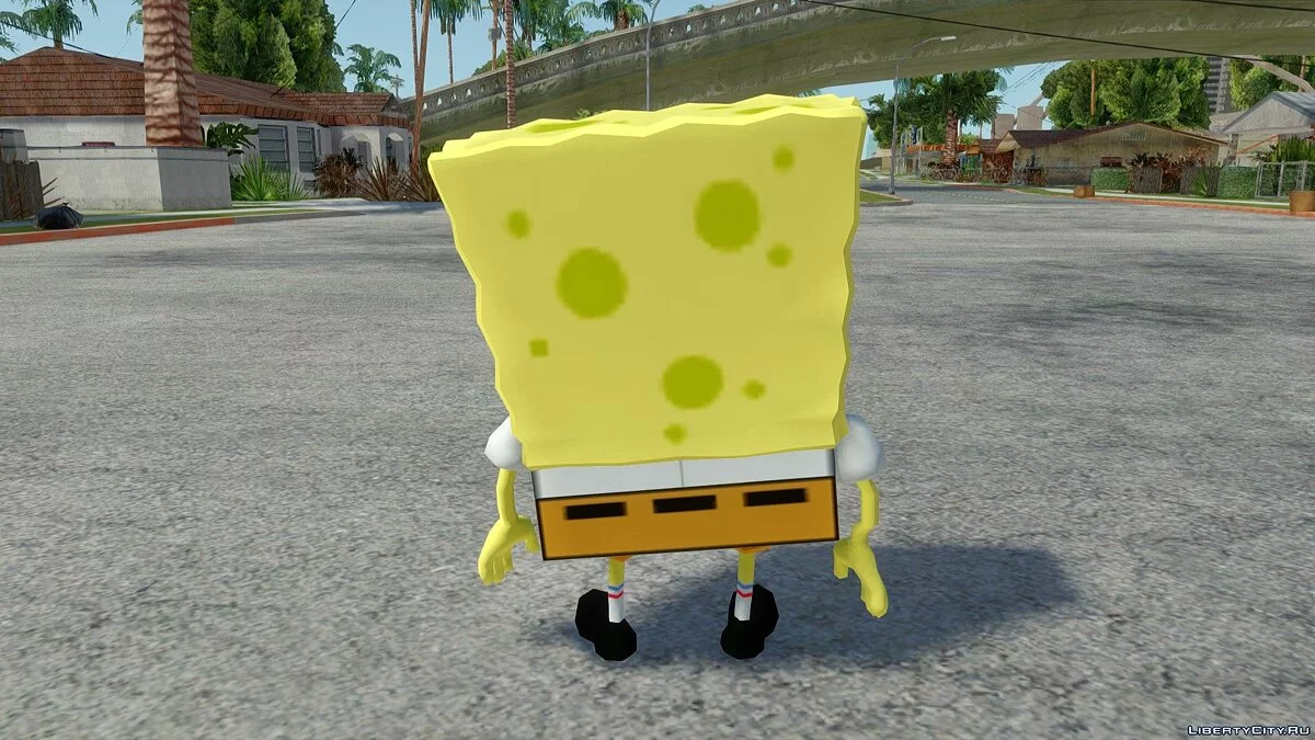 Губка Боб квадратні штани / GTA San Andreas