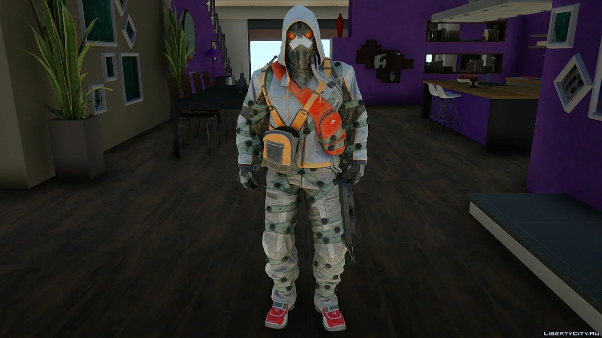 Helghast Terrorist из Killzone: Shadow Fall / GTA San Andreas