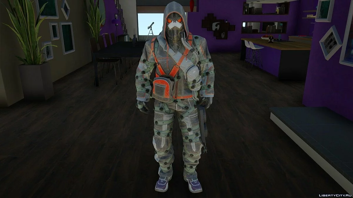 Helghast Terrorist из Killzone: Shadow Fall / GTA San Andreas