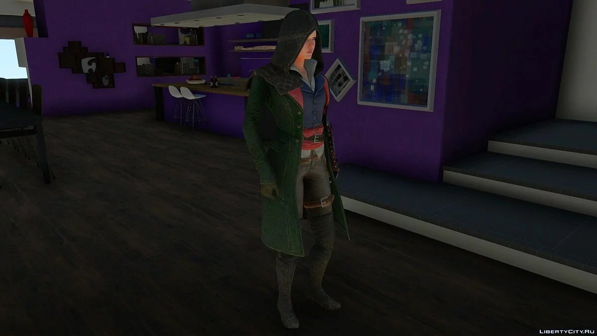 Иви Фрай из Assassin’s Creed Syndicate / GTA San Andreas