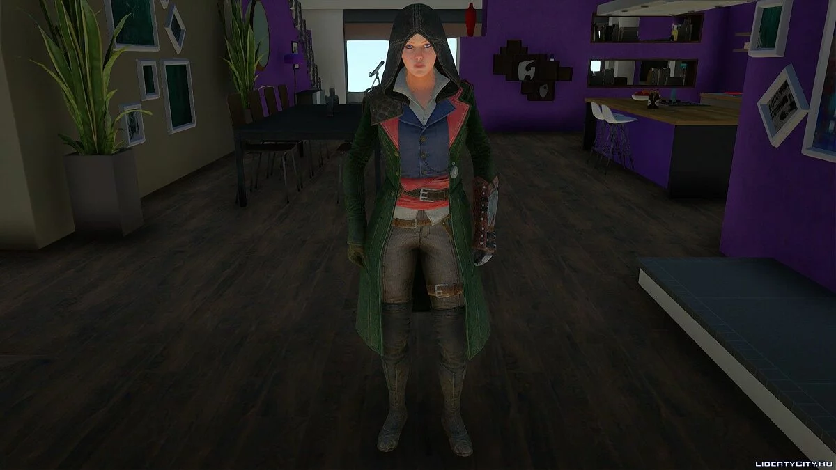 Иви Фрай из Assassin’s Creed Syndicate / GTA San Andreas