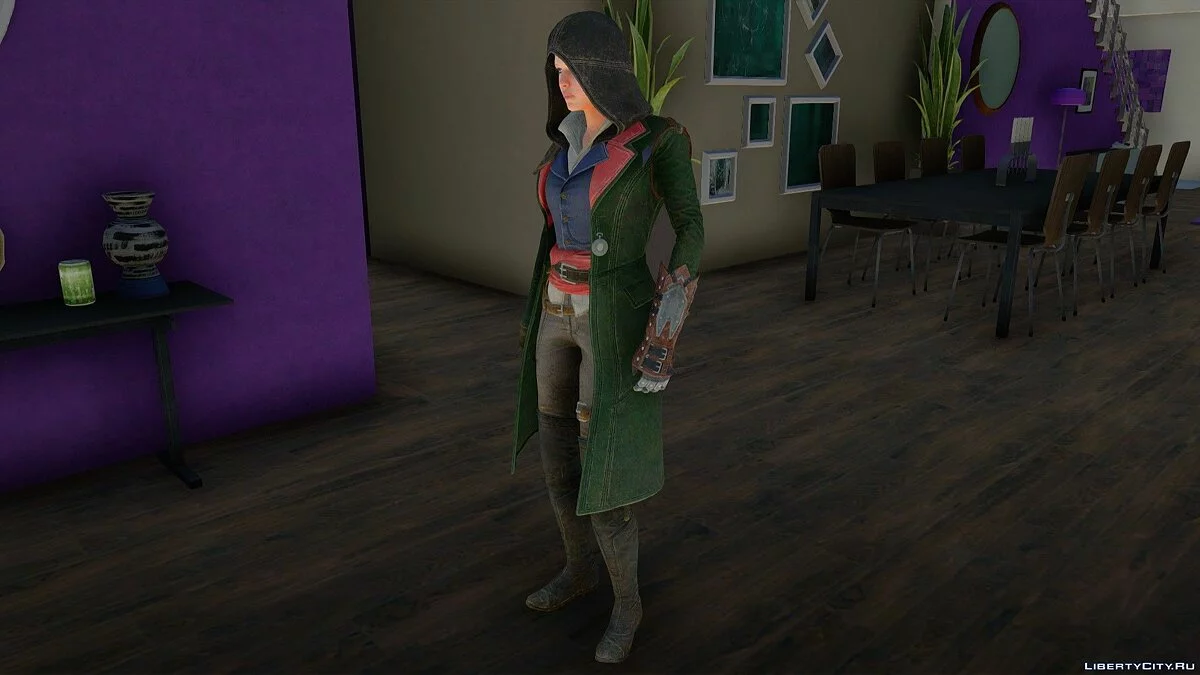 Иви Фрай из Assassin’s Creed Syndicate / GTA San Andreas