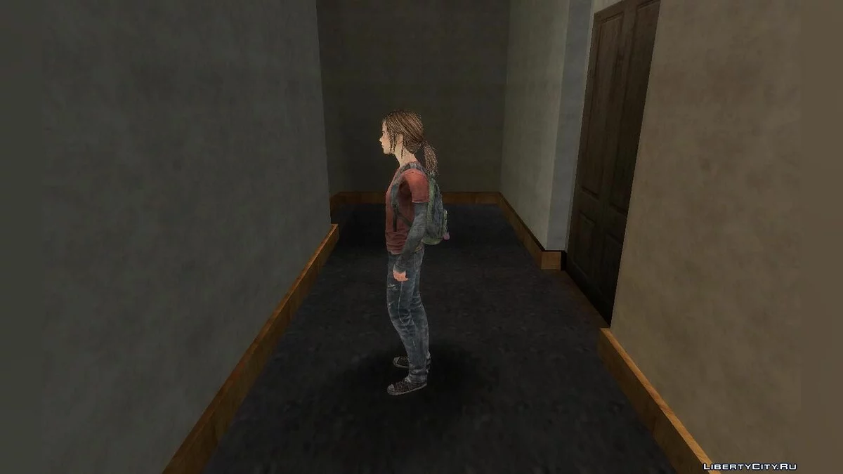 Элли из игры The Last of US / GTA San Andreas
