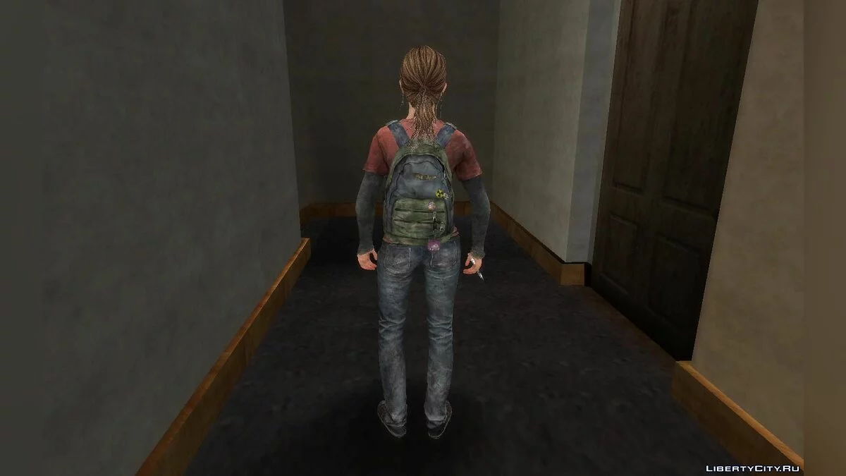Элли из игры The Last of US / GTA San Andreas