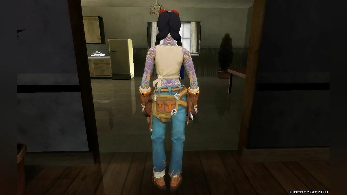 Jules from Fortnite / GTA San Andreas