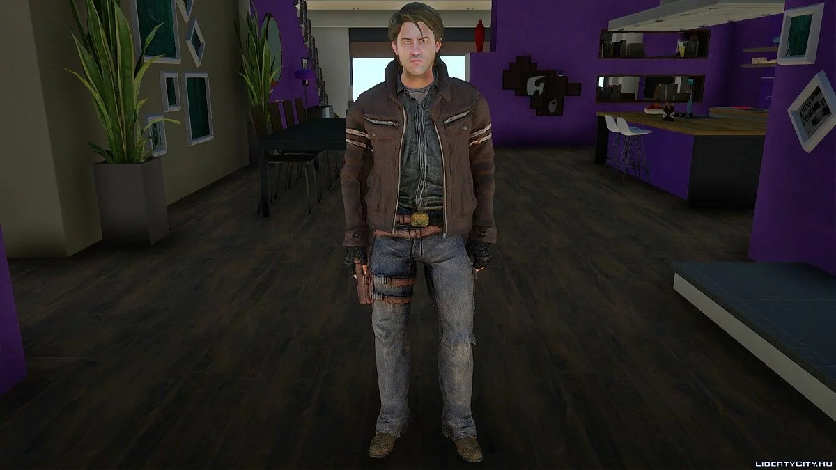 Хантер из Alone in the Dark: Illumination / GTA San Andreas