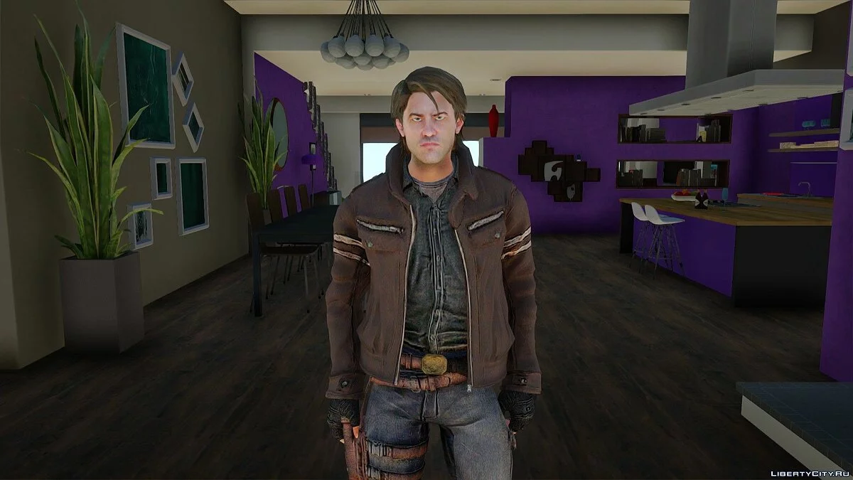 Хантер из Alone in the Dark: Illumination / GTA San Andreas