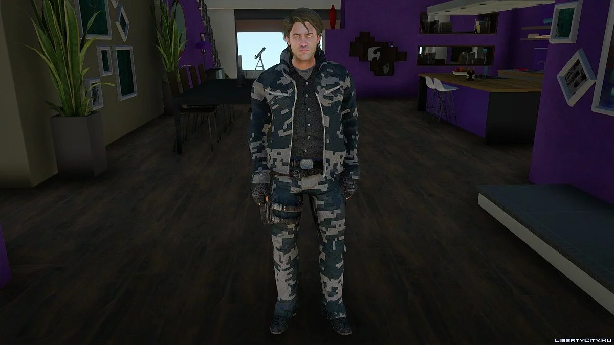 Хантер из Alone in the Dark: Illumination / GTA San Andreas