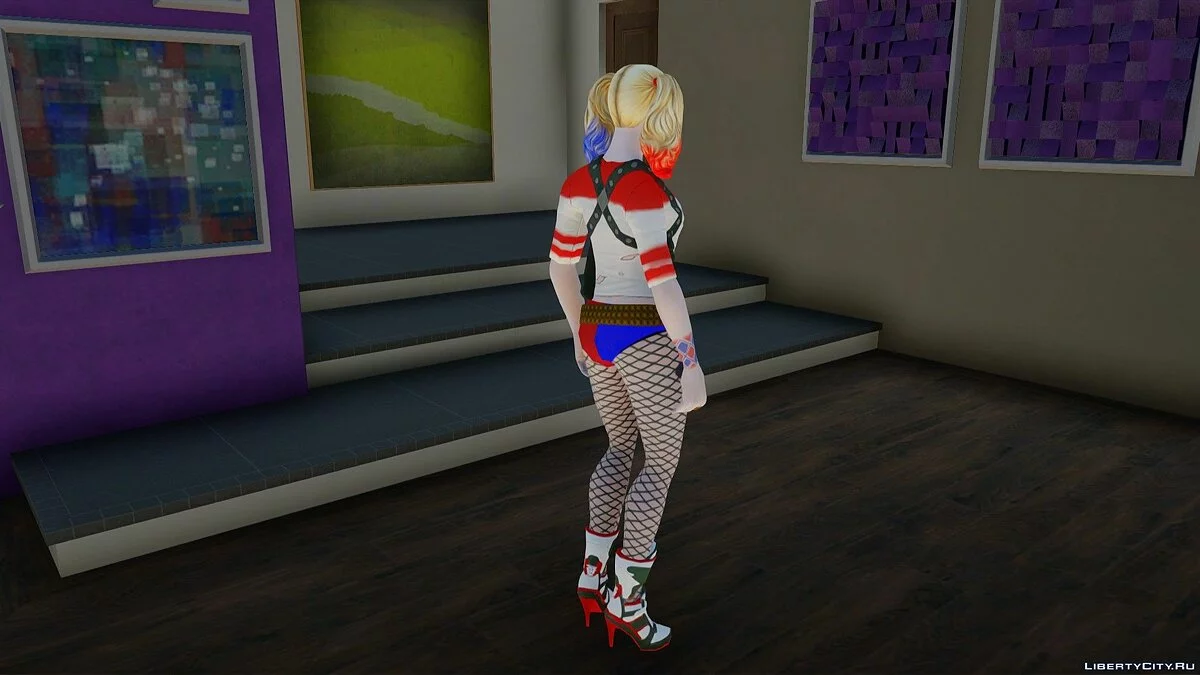 Harley Quinn from DC Comics Legends / GTA San Andreas