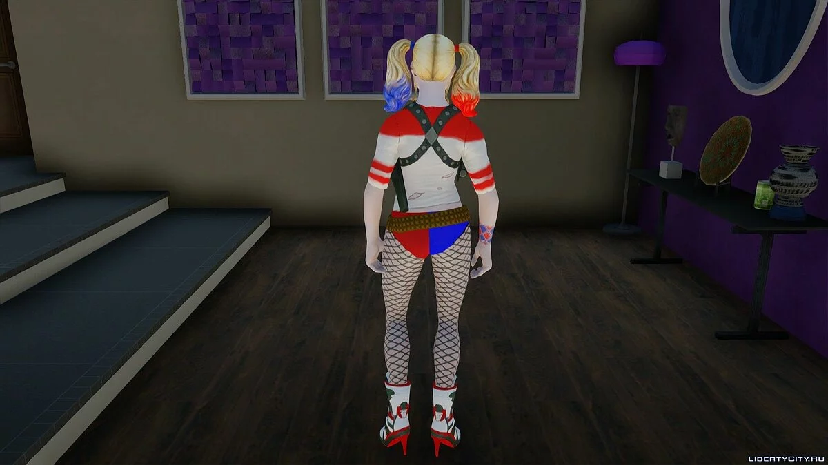 Harley Quinn from DC Comics Legends / GTA San Andreas