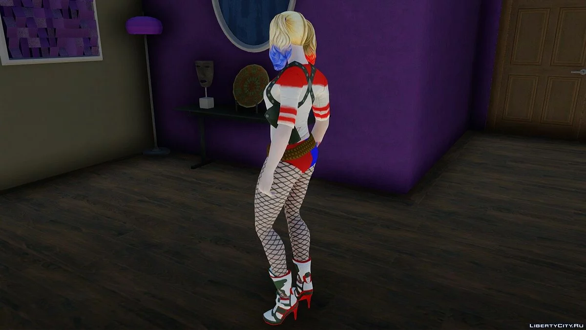 Harley Quinn from DC Comics Legends / GTA San Andreas