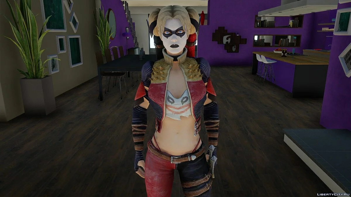 Харлі Квінн з Injustice Gods Among Us / GTA San Andreas