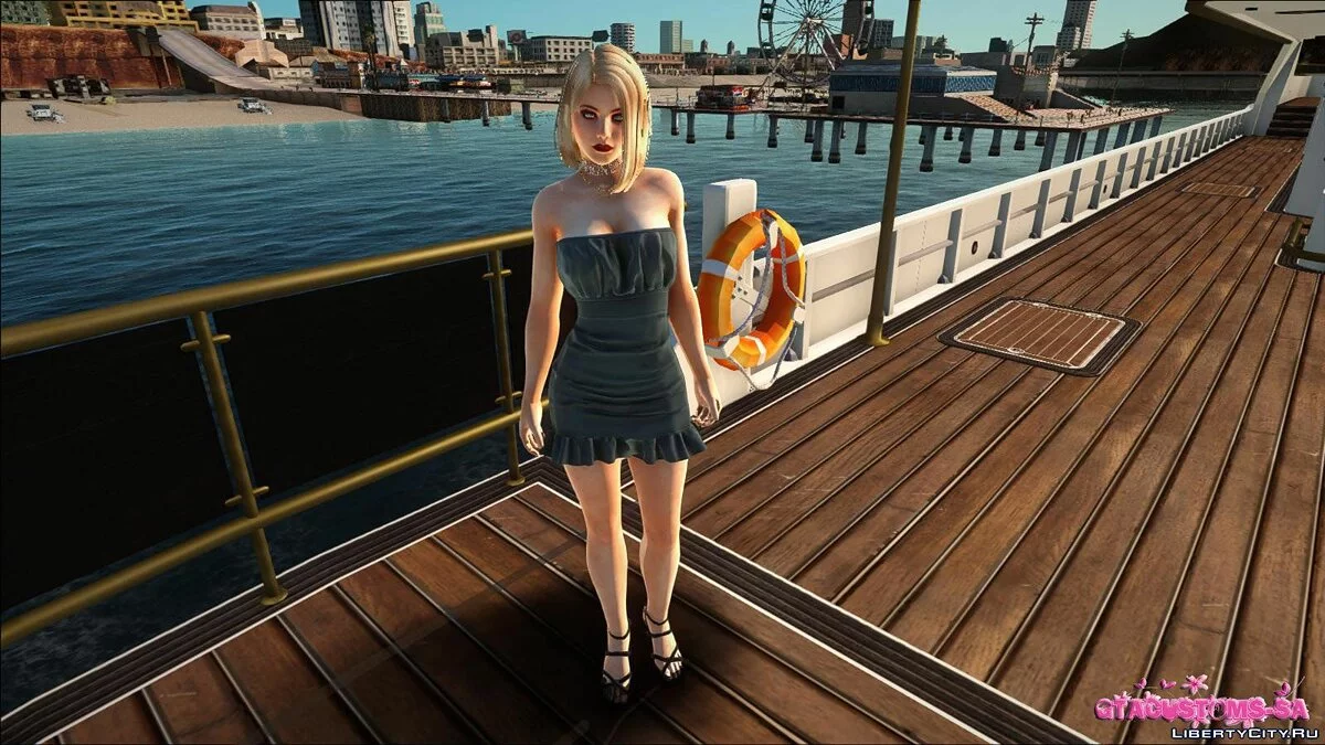 Helena Douglas en ropa casual v22 / GTA San Andreas