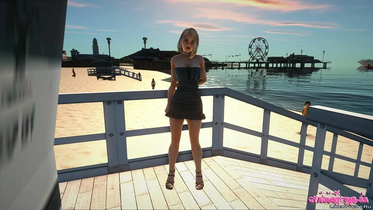 Helena Douglas en ropa casual v22 / GTA San Andreas