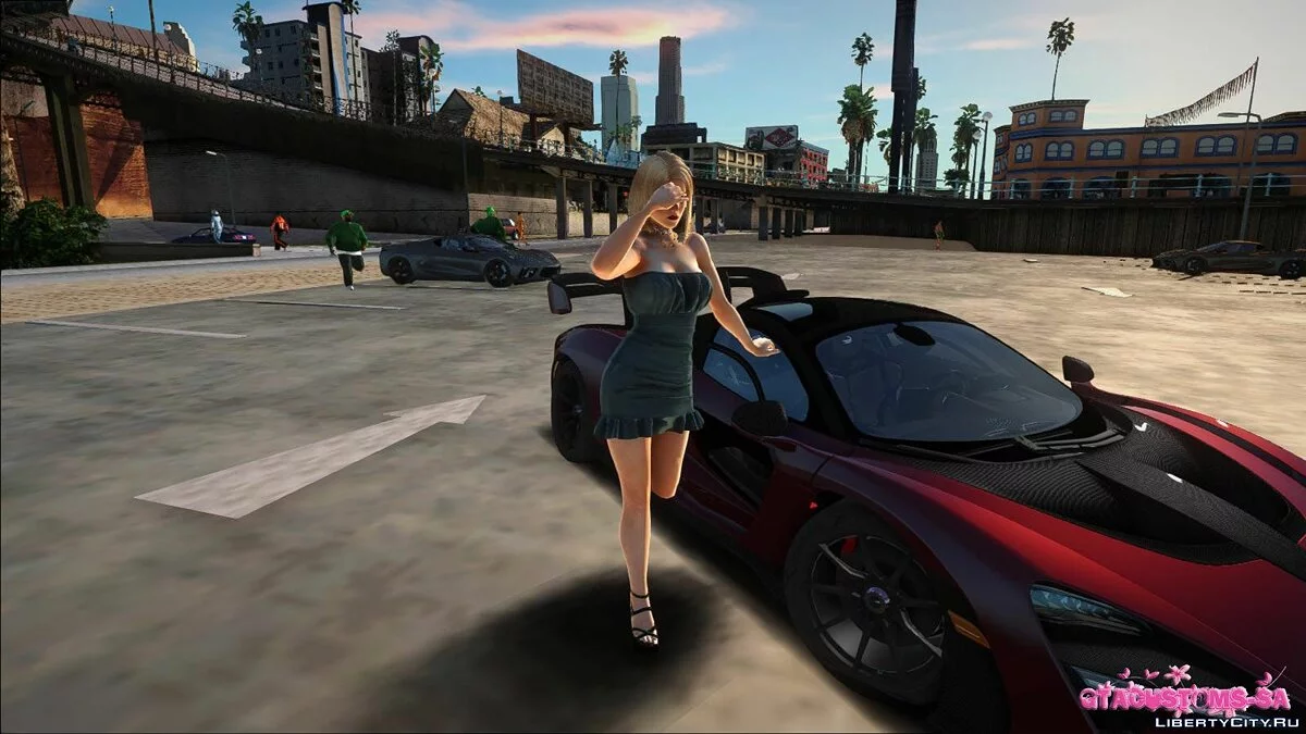 Helena Douglas en ropa casual v22 / GTA San Andreas