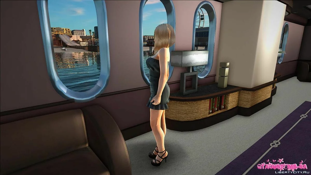 Helena Douglas en ropa casual v22 / GTA San Andreas