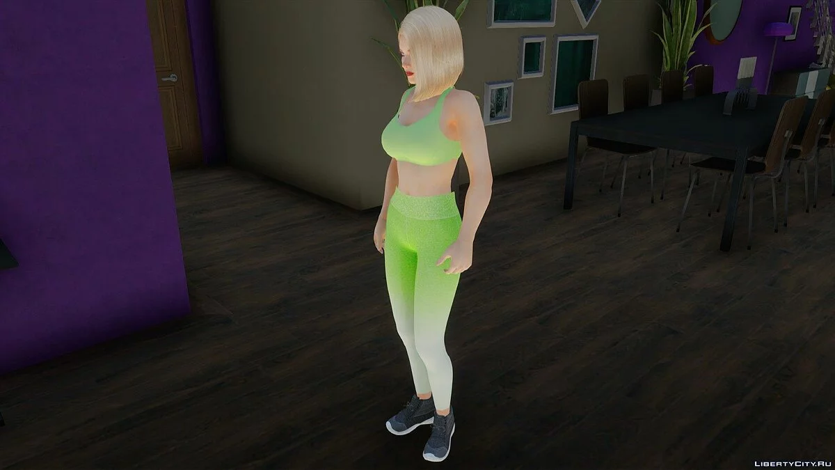 Helena Douglas in Sportbekleidung / GTA San Andreas
