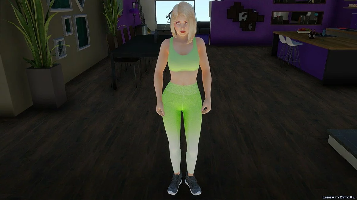 Helena Douglas in Sportbekleidung / GTA San Andreas