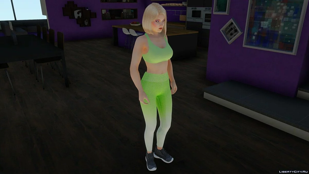 Helena Douglas in Sportbekleidung / GTA San Andreas