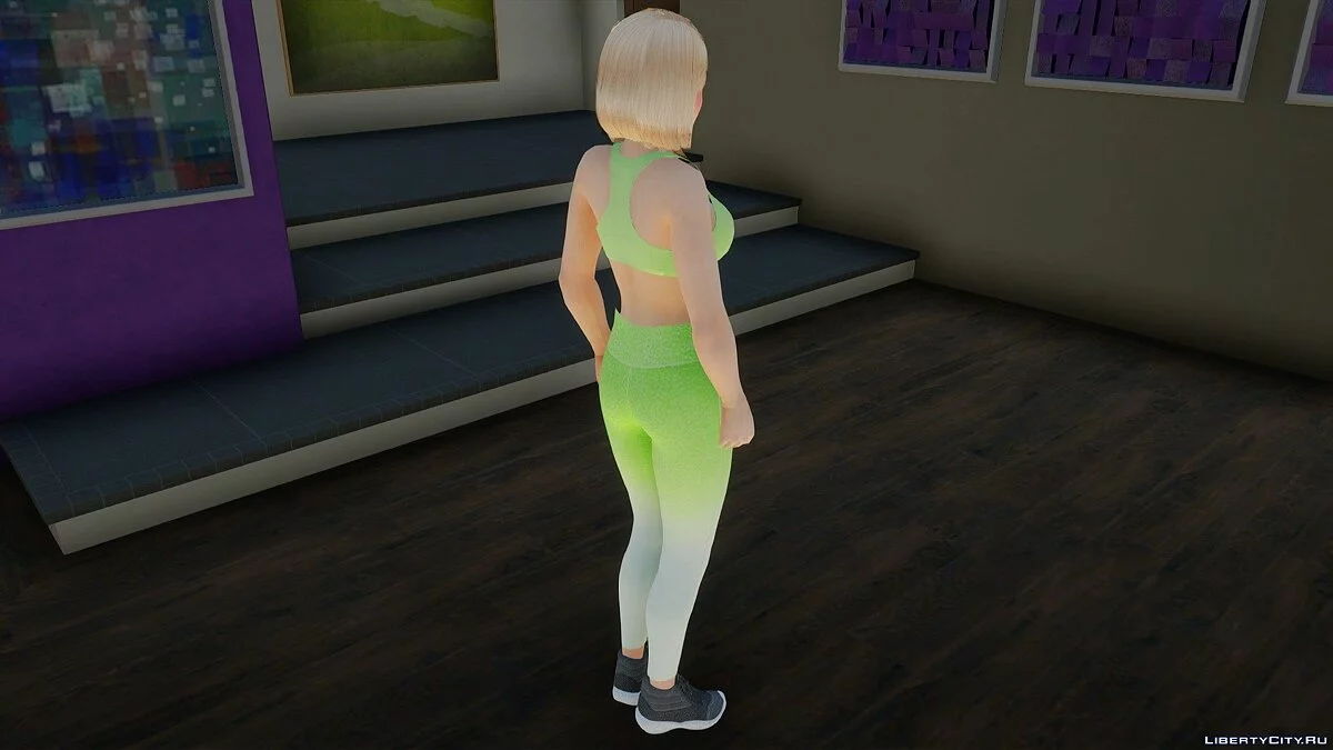 Helena Douglas in Sportbekleidung / GTA San Andreas