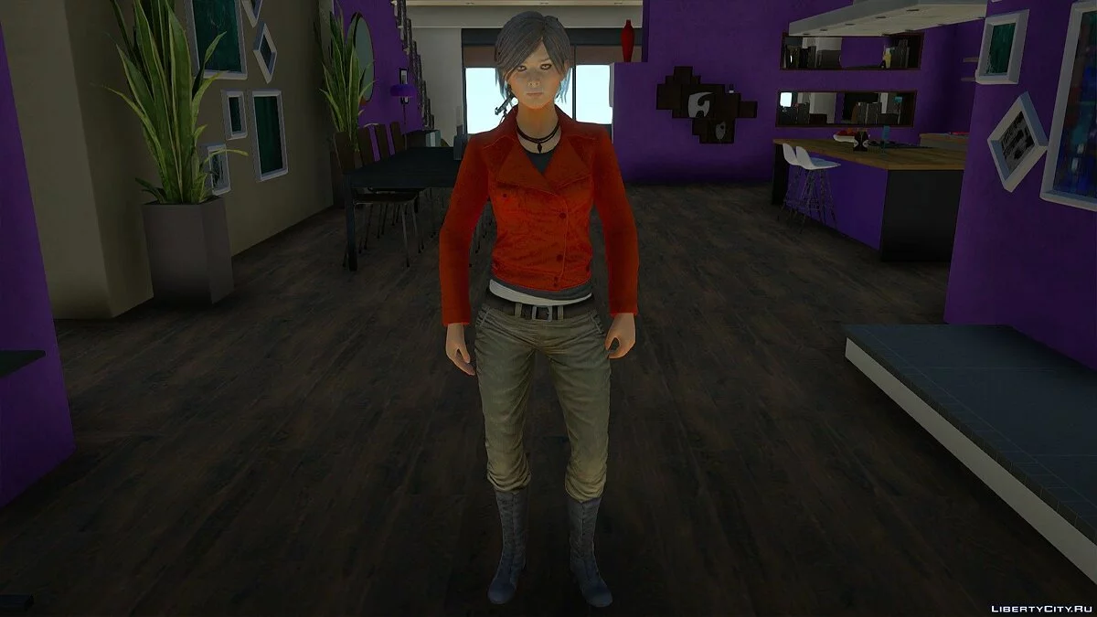 Chloe Frazer from Uncharted 3: Drake’s Deception / GTA San Andreas
