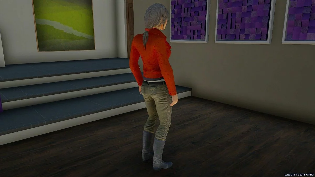 Chloe Frazer from Uncharted 3: Drake’s Deception / GTA San Andreas