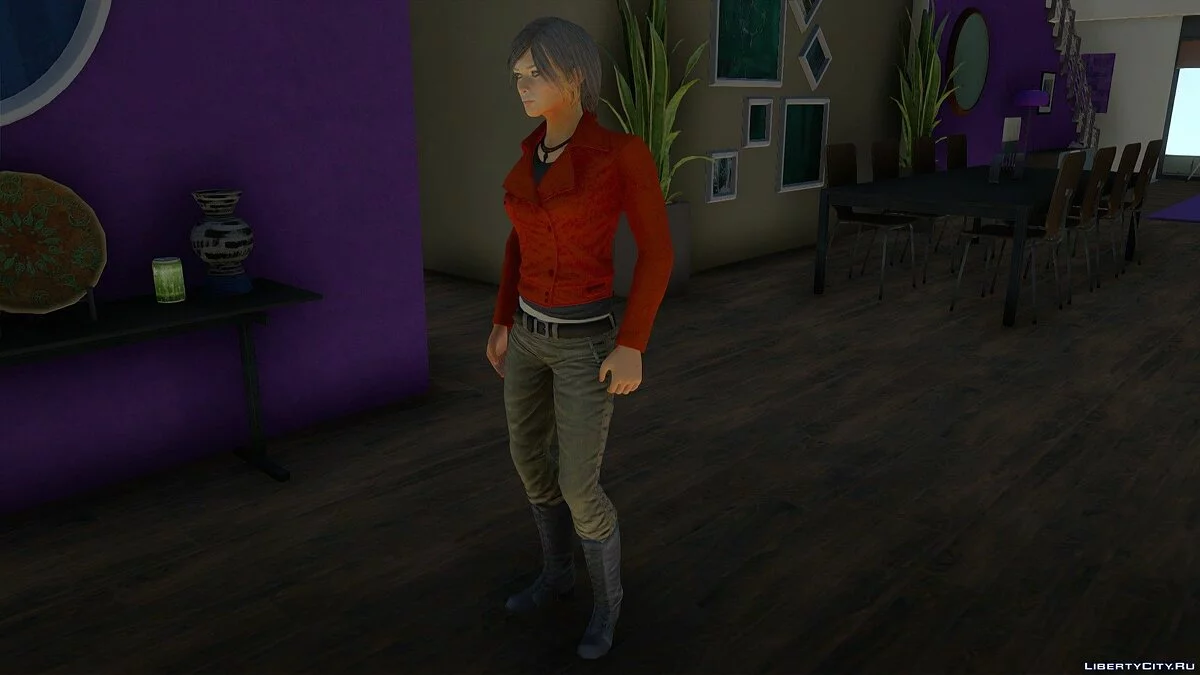 Chloe Frazer from Uncharted 3: Drake’s Deception / GTA San Andreas
