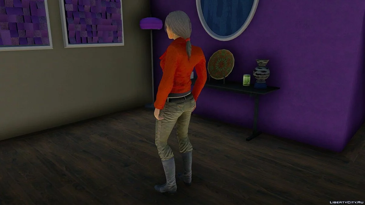 Chloe Frazer from Uncharted 3: Drake’s Deception / GTA San Andreas
