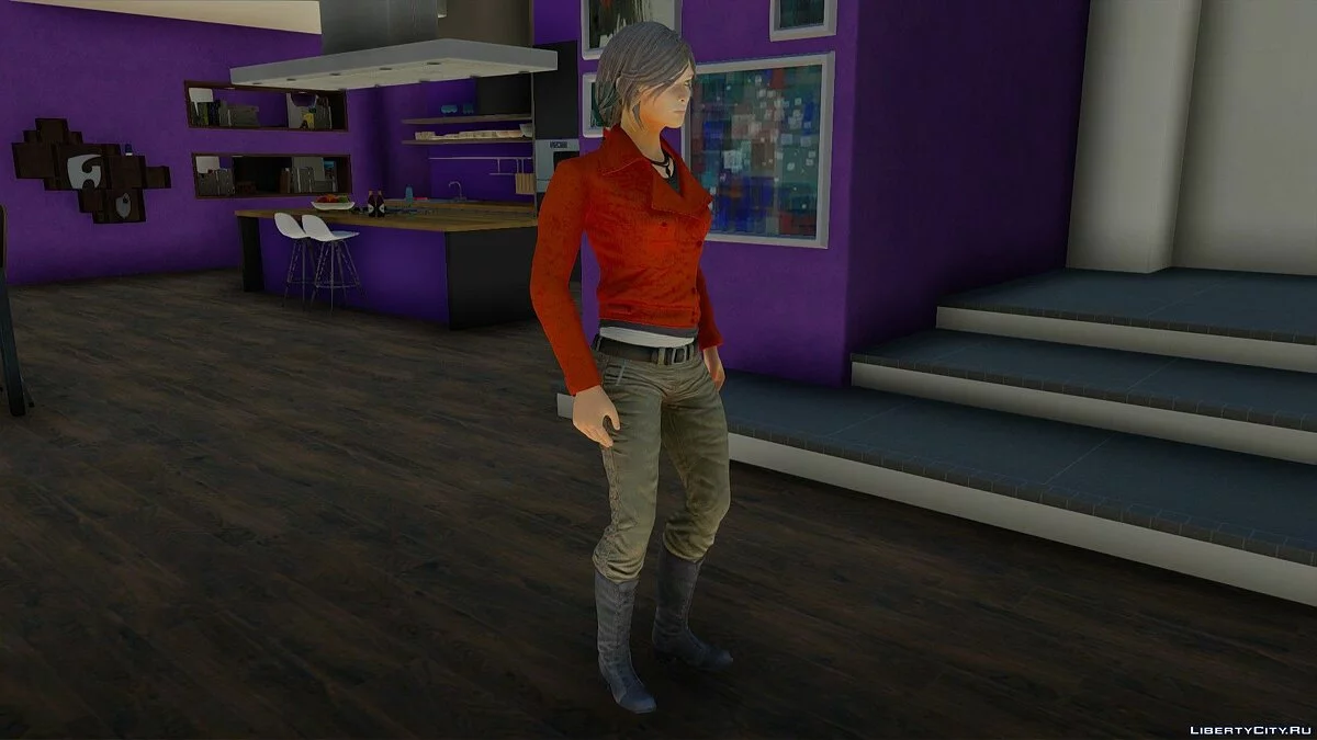 Chloe Frazer from Uncharted 3: Drake’s Deception / GTA San Andreas