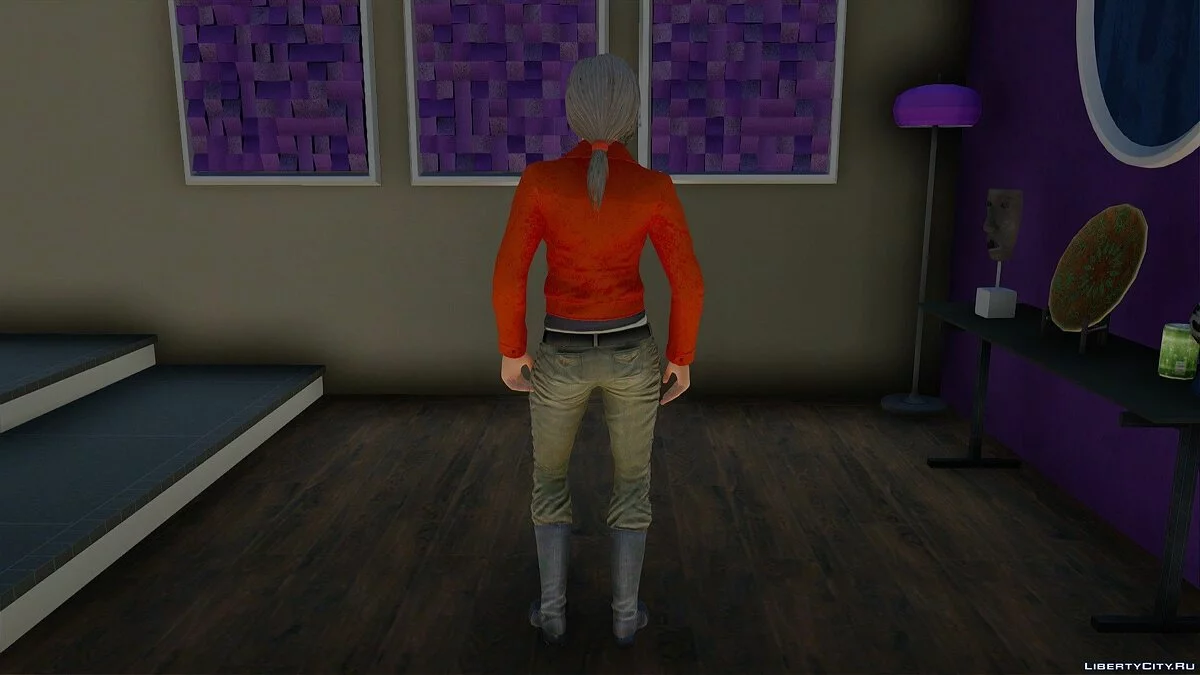 Chloe Frazer from Uncharted 3: Drake’s Deception / GTA San Andreas