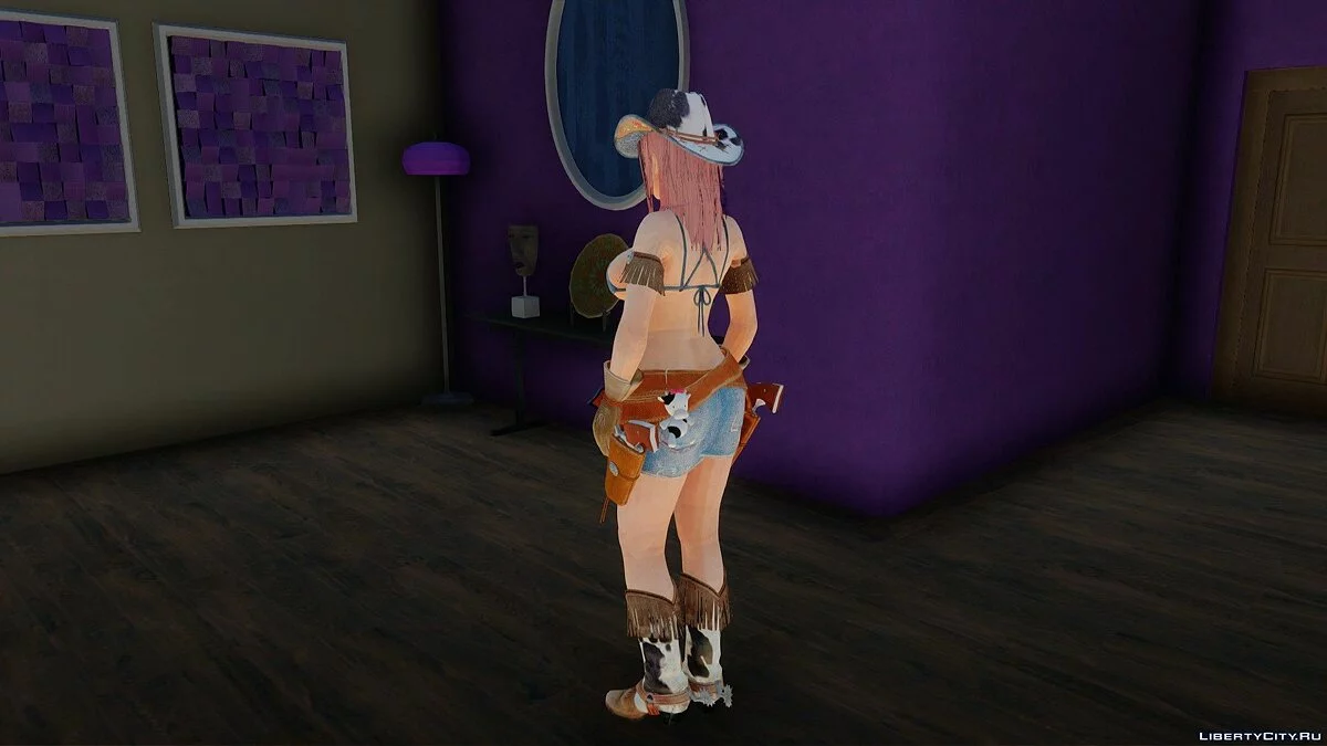CowGirl Honoka / GTA San Andreas